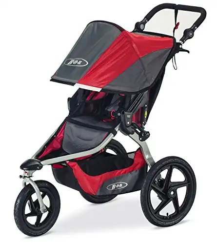 BOB Revolution Flex 2016 Jogging Stroller, Red