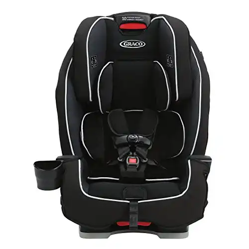 Graco Milestone 3 in 1 Convertible Car Seat | Infant to Toddler Car Seat, Black