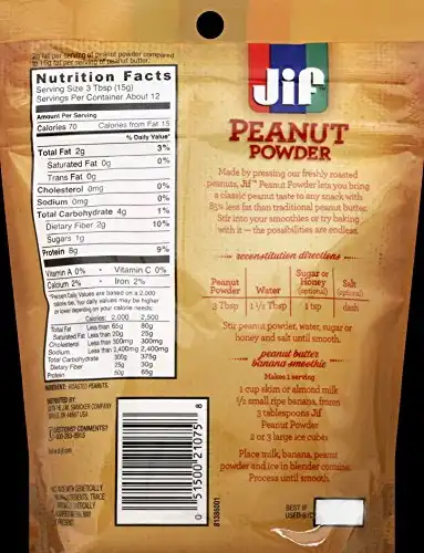 Jif Peanut Powder, 6.5 Ounce