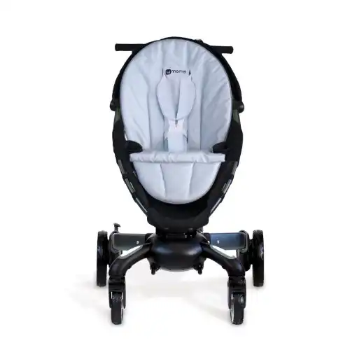 4moms Origami Stroller, Black/ Silver