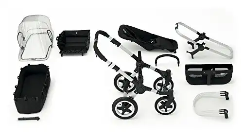 Bugaboo Donkey Base with Bassinet, Aluminum