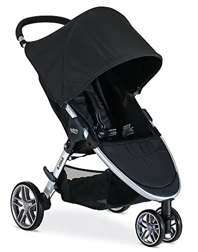 Britax 2016 B-Agile 3 Stroller, Black