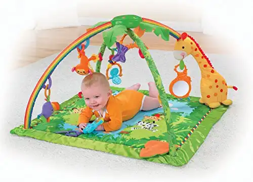 Fisher-Price Rainforest Melodies and Lights Deluxe Gym